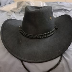 UnwantC Black Cowboy Hat